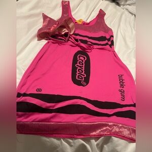 Crayola dress Halloween.